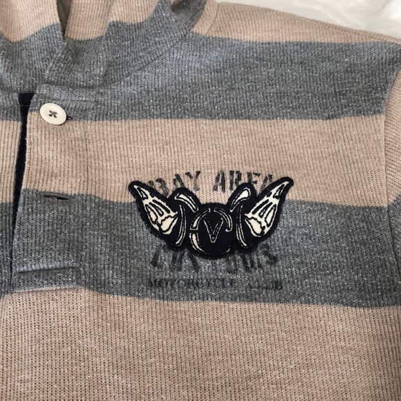 “Bay Area Customs” button front hoodie - Picture 3 of 5